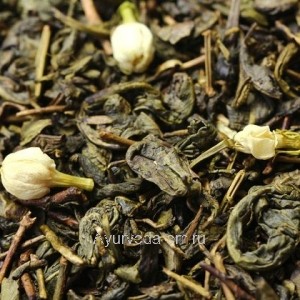 Чай Моли Хуа Ча – китайский зеленый жасминовый чай 50 г. Китай